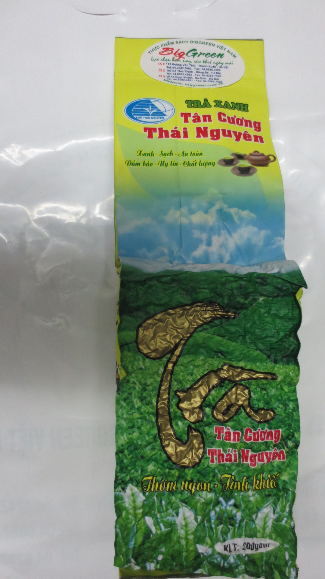 Chè Tôm nõn Tân Cương VietGAP