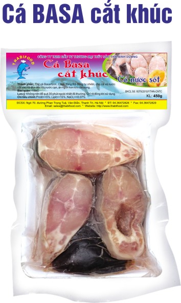 Cá Ba Sa cắt khúc