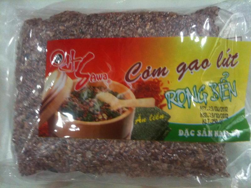 Cơm gạo lứt rong biển