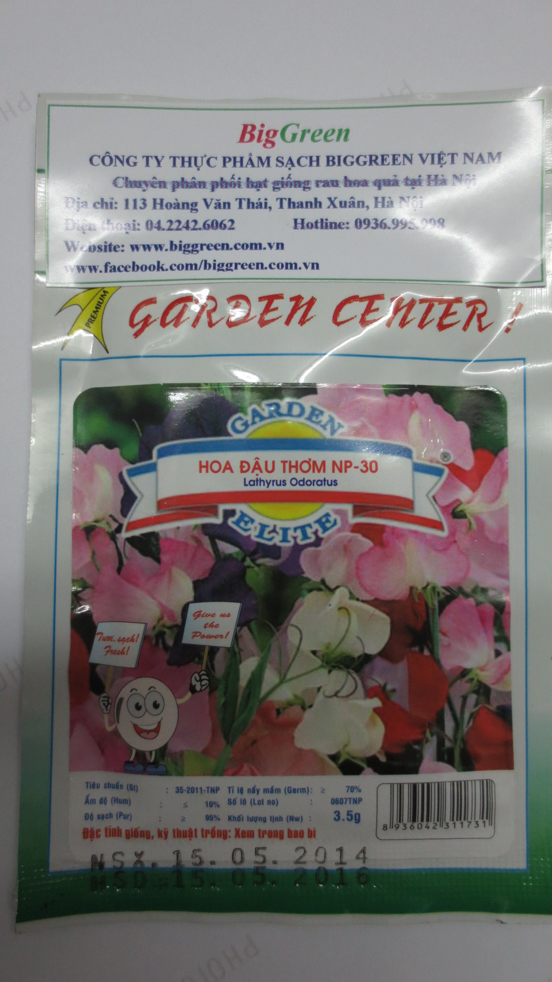 Hạt giống Hoa Đậu thơm