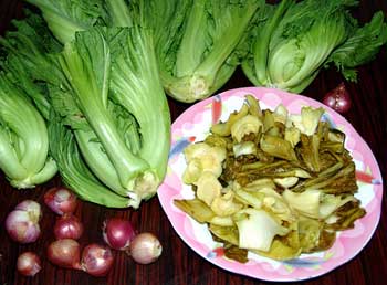 Rau Cải Đông dư - Bắc Hà