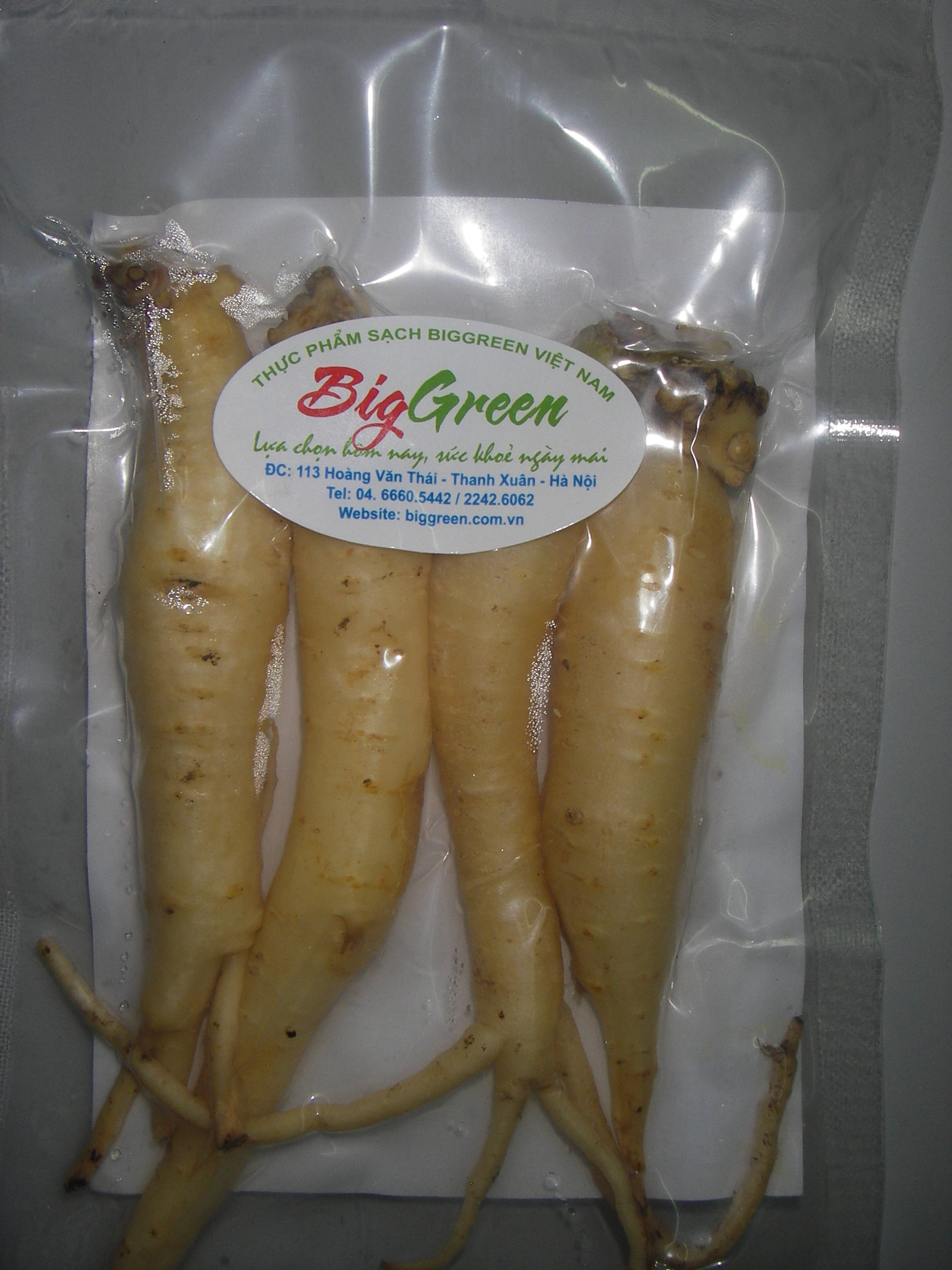 Củ Sâm tươi 2 năm tuổi