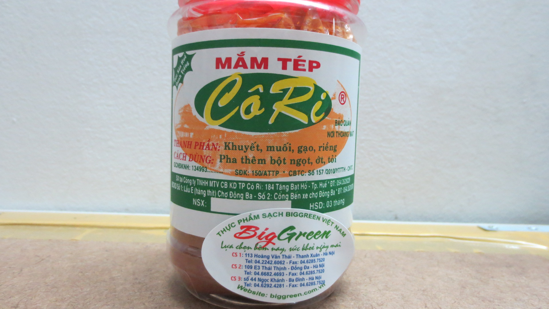 Mắm tép CÔ RI - Huế