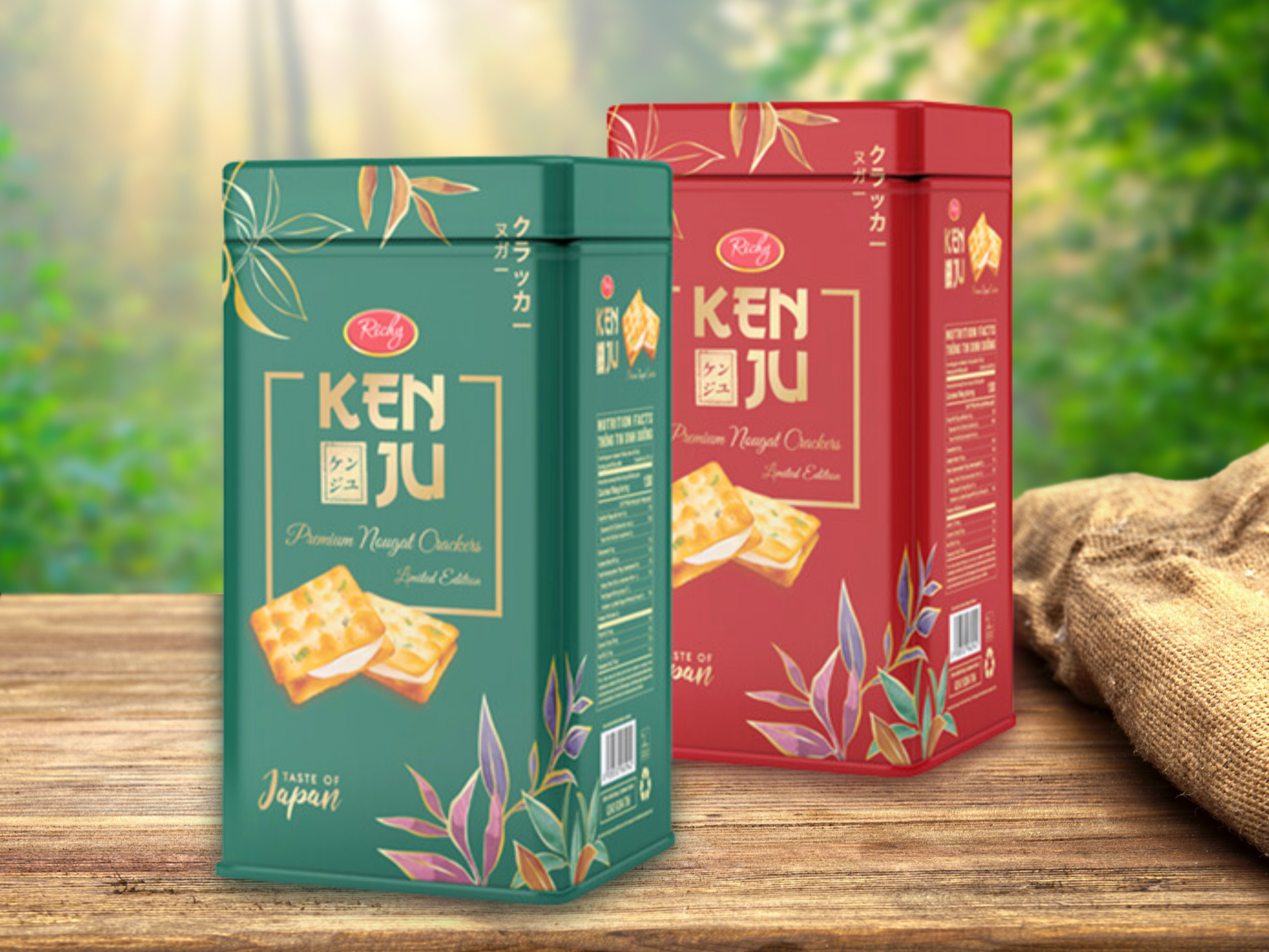 Bánh Quy Nougat Kem Sữa Kenju