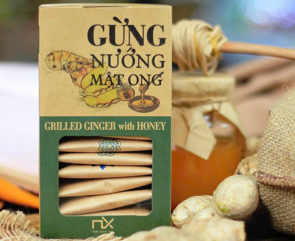 Gừng Nướng mật ong - Nam Xanh