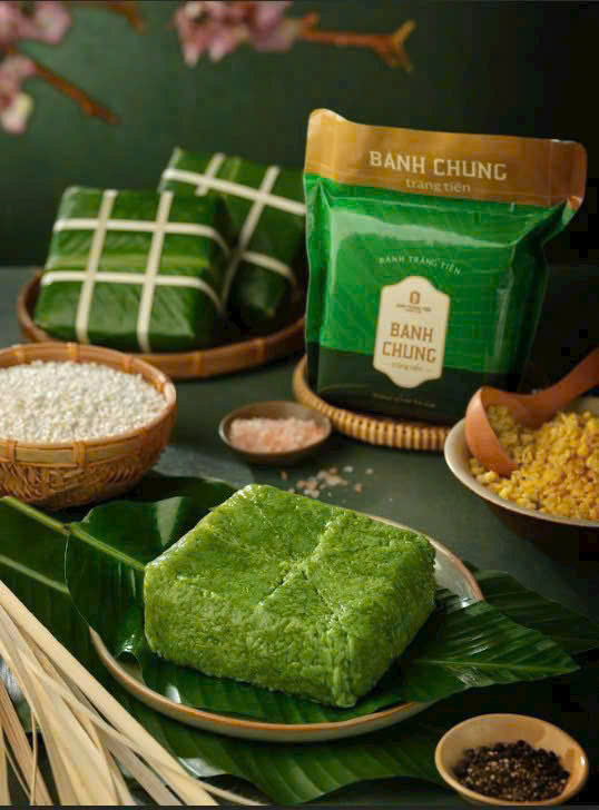 Bánh chưng Tràng Tiền ( Loại bánh đơn)