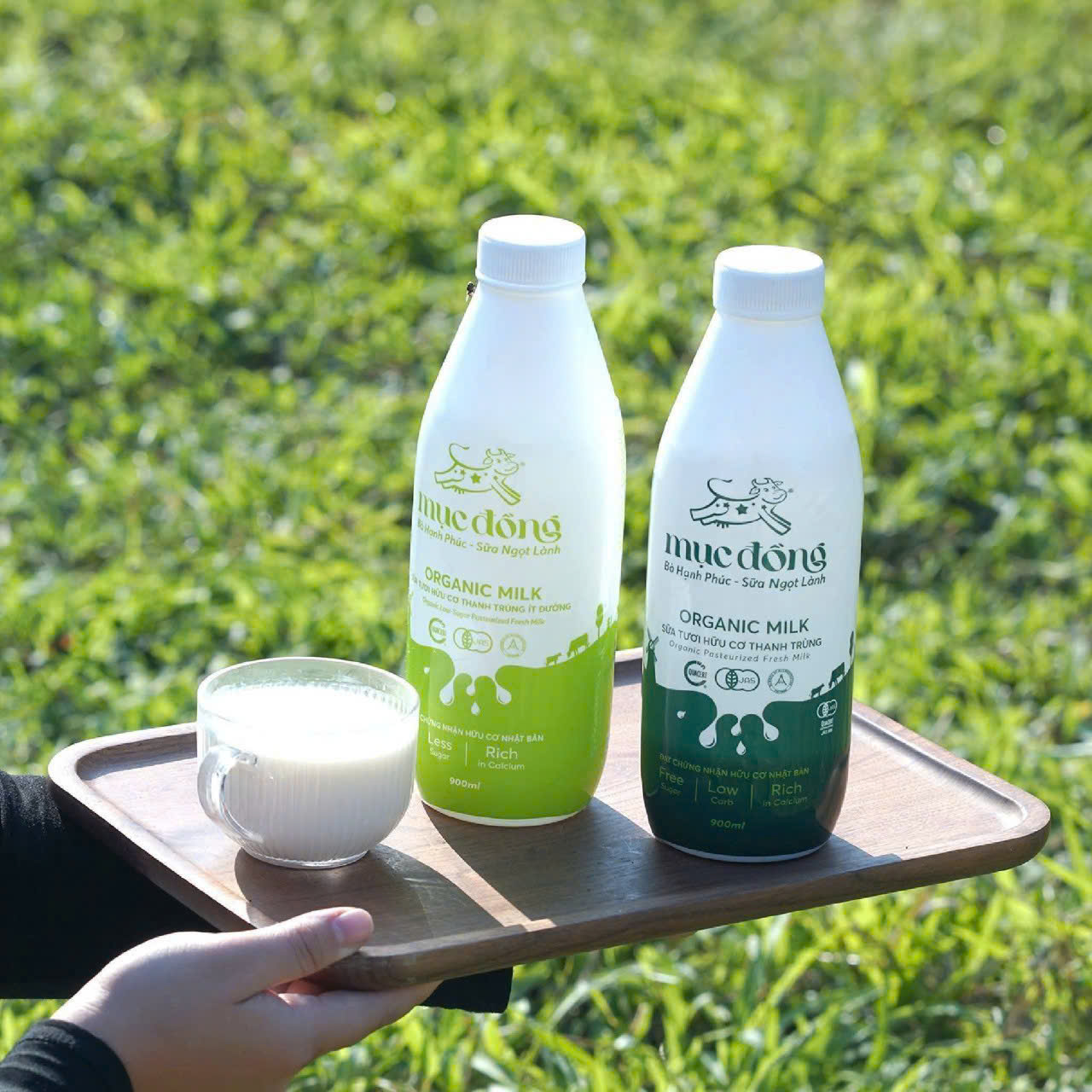 Sữa tươi Mục Đồng Hữu cơ 900ml