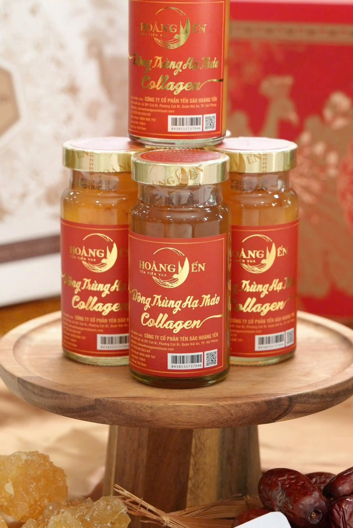 Yến Chưng Đông Trùng Hạ Thảo Collagen