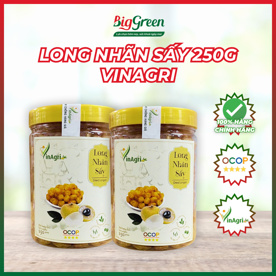 Long Nhãn Sấy Vinagri 250g