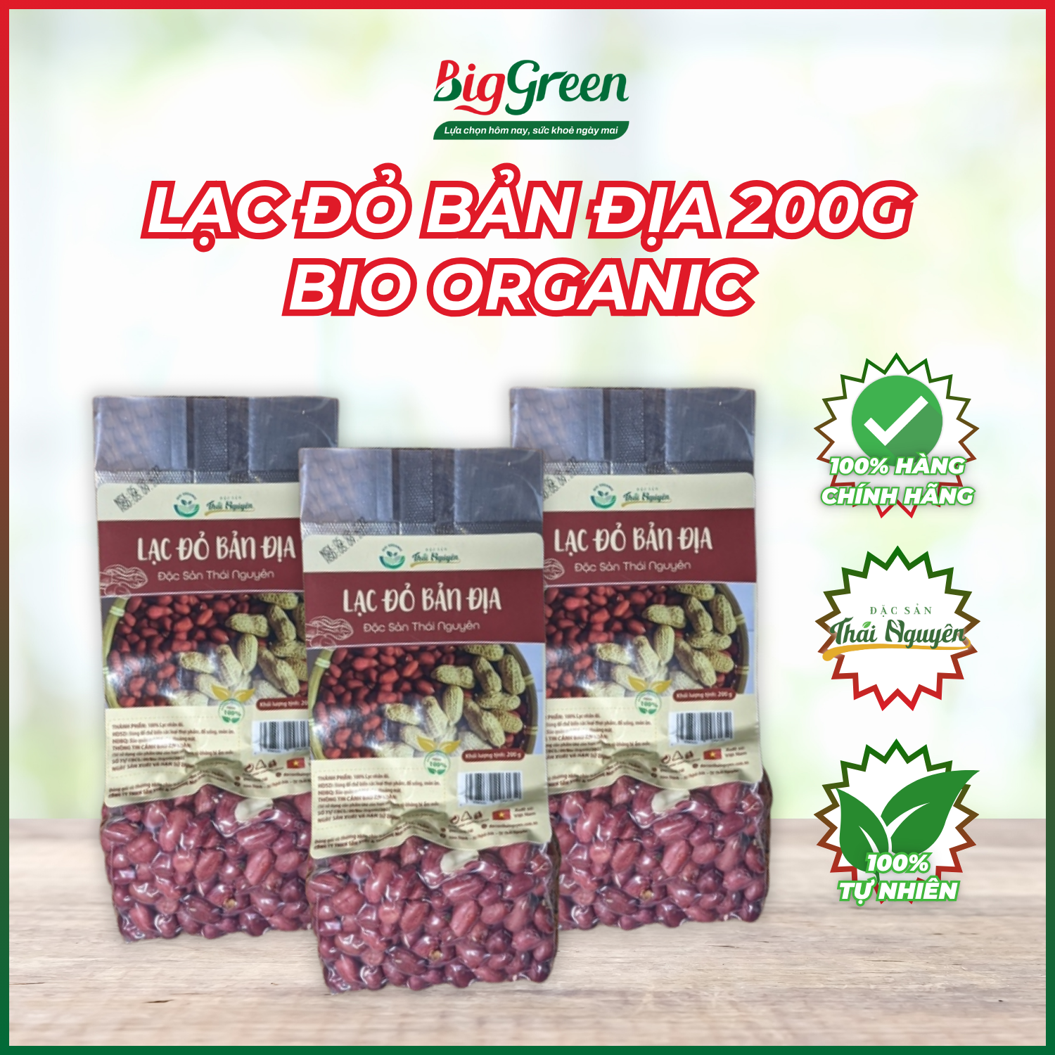 Lạc đỏ Bản địa Thái Nguyên