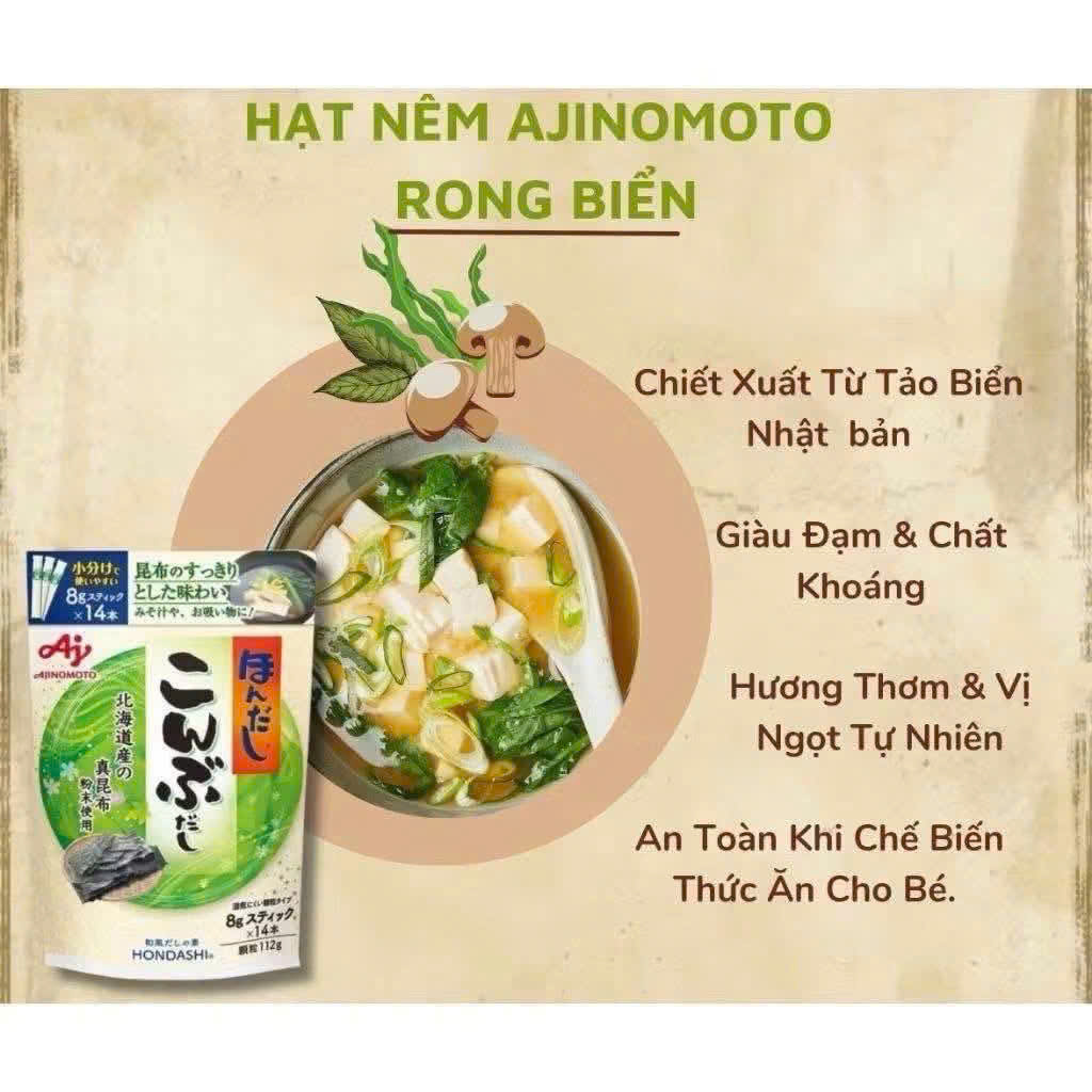 Hạt nêm Rong Biển Nhật Bản