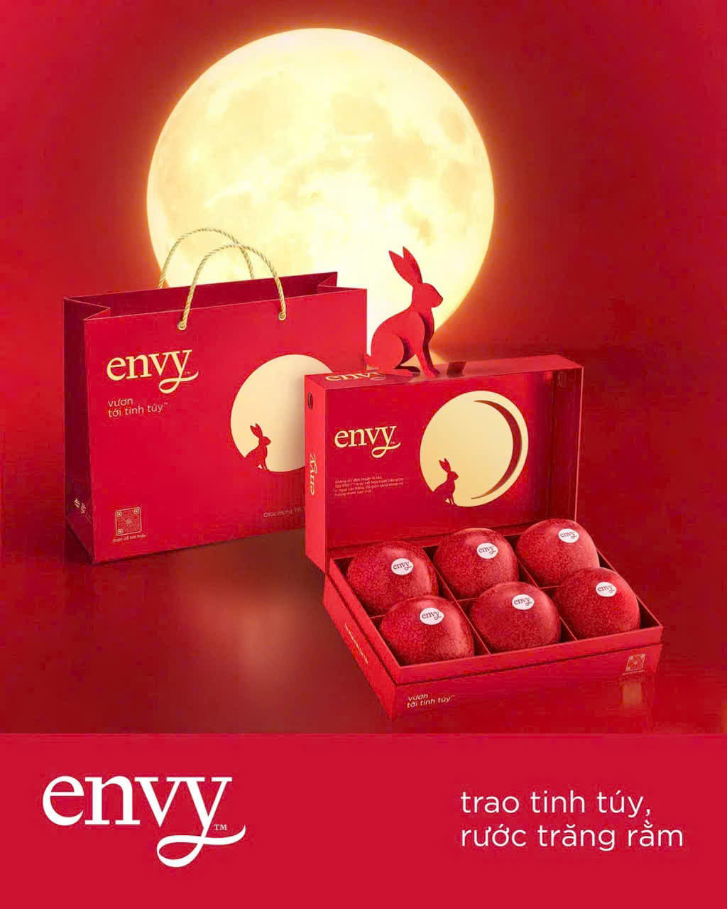 Hộp Táo Envy Trung Thu Vip 6 trái