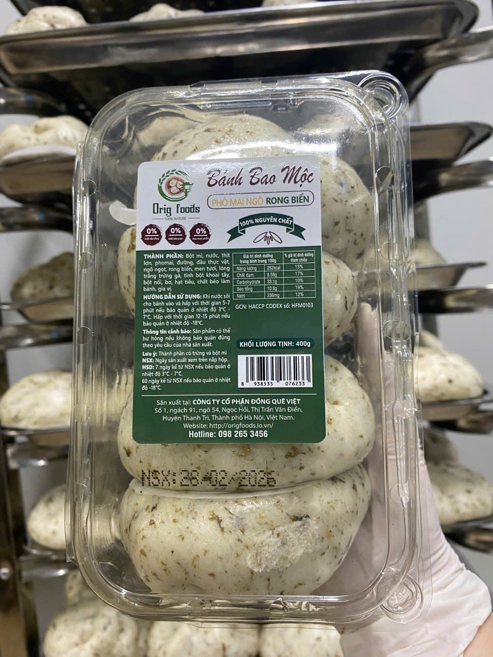 Bánh Bao Rong Biển - Mộc