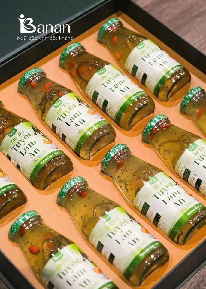 Set Chè Tuyết Lam An ( Set 10 hũ )