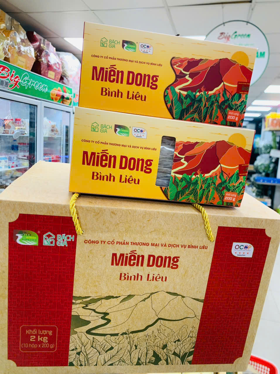 Miến dong Bình Liêu thùng quà tết 2kg