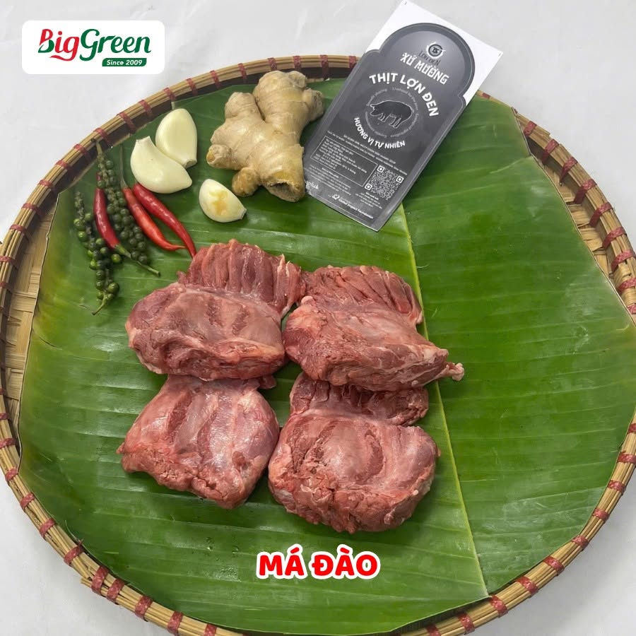 Má Đào Thịt lợn đen Xứ Mường