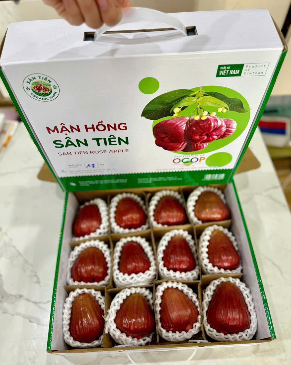 Mận Hồng Sân Tiên hộp