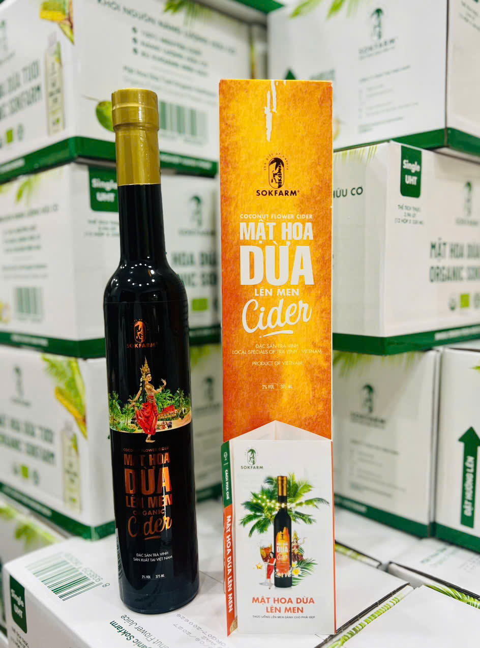 Mật Hoa Dừa lên men Cider