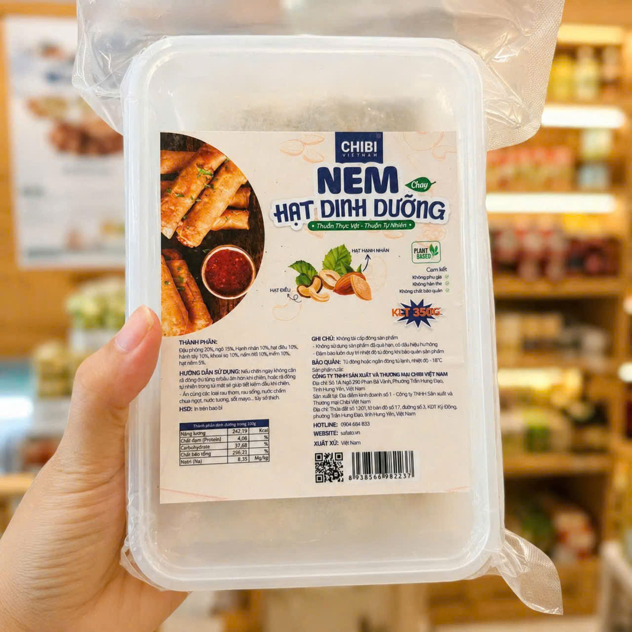 Hạt Dinh dưỡng kho Ngũ Vị chay