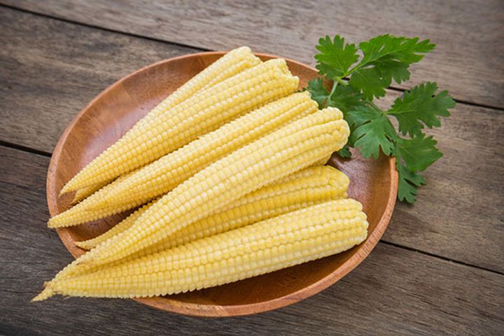 Ngô bao tử bóc vỏ