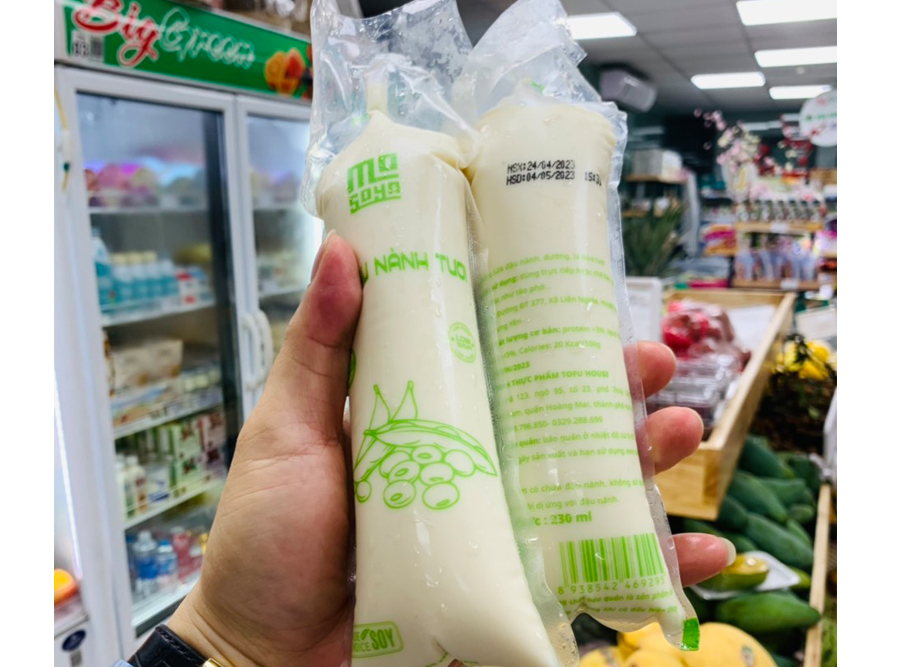 Sữa đậu nành tươi mơ soya Tofuhouse 230ml