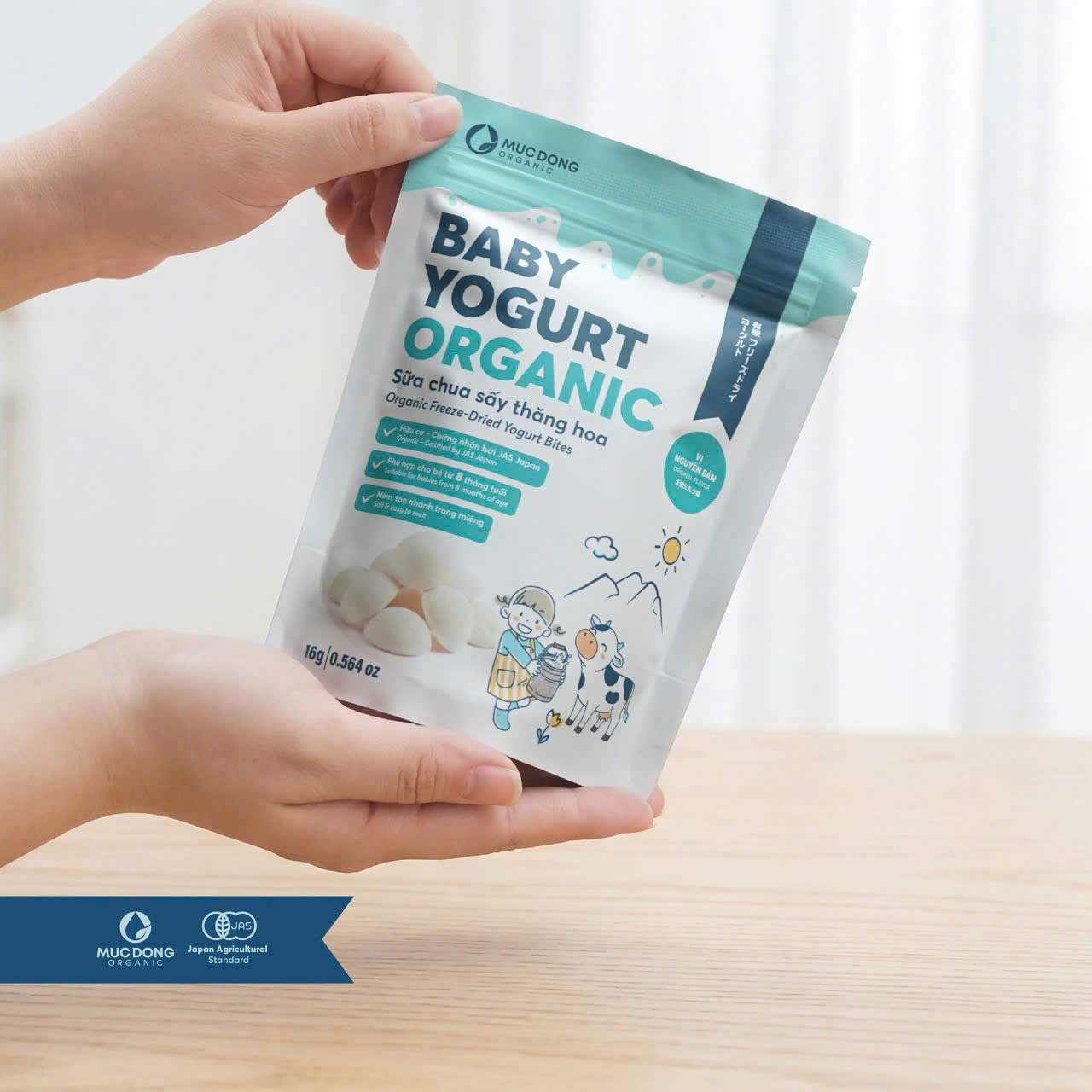 Sữa Chua sấy Thăng hoa Hữu cơ Mục Đồng