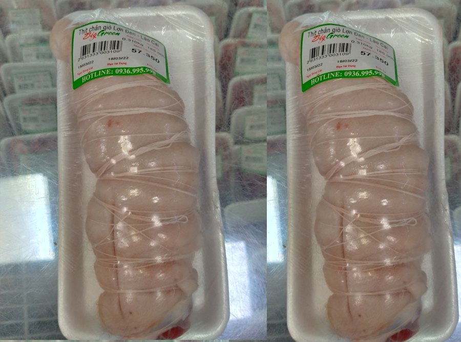 Thịt Chân Giò Lợn Đen - Lào Cai