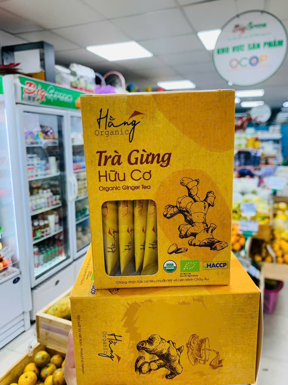 Trà gừng Hữu cơ