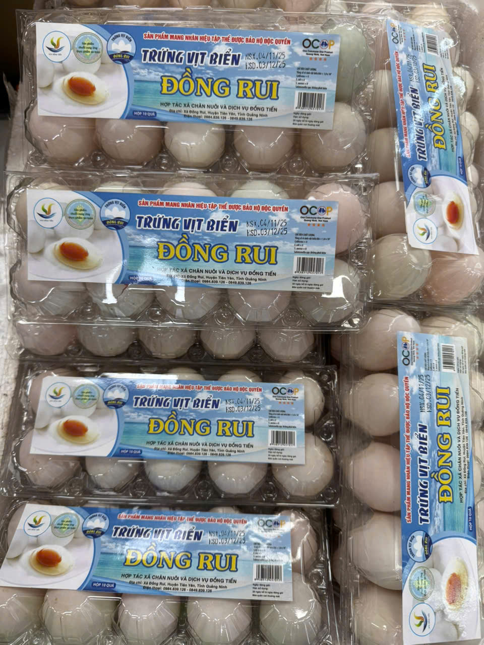 Trứng Vịt Biển Đồng Rui